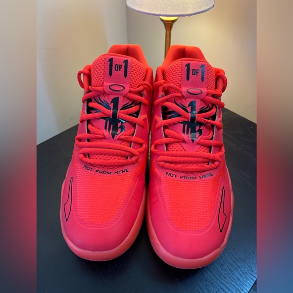 Puma LaMelo Ball MB.01 - Red Blast - Size 15 - Good Condition w/ Original Box - Picture 5 of 8